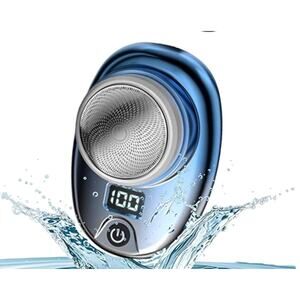 Mini Electric Shaver Pocket Size Waterproof Razor Washable Portable New in Box